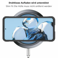 betterfon Airbag Case für Xiaomi 12T Pro 5G Hülle Handyhülle Silikon Case  Schwarz