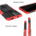 Schutz Hülle Xiaomi Handy Tasche Case Cover Silikon Schale Outdoor Handyhülle BF Xiaomi Redmi Note 10 Rot