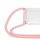 Handy Hülle mit Band Schutzhülle Handykette Seil Silikon Handy Tasche mit Schnur Samsung Galaxy A42 5G Rosa