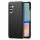 Hülle Handyhülle Stoßfeste Handy Tasche Ultra-Dünn Case Leder Bumper für Samsung Galaxy A55 Schwarz