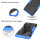 Handy Tasche für Samsung Galaxy Case Panzer Hülle Cover Schutzhülle Etui Bumper Galaxy S20 Ultra SM-G988 Blau
