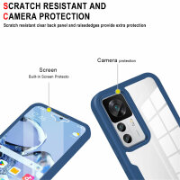 Handy Tasche für Xiaomi 12T/12T Pro 360° Grad Handyhülle mit Displayschutz