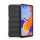 Hülle für Xiaomi Handyhülle Outdoor Case Handy Tasche Silikon Back Cover Bumper Schwarz Redmi Note 12 Pro 4G