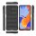 Hülle für Xiaomi Handyhülle Outdoor Case Handy Tasche Silikon Back Cover Bumper Schwarz Redmi Note 12 Pro 4G