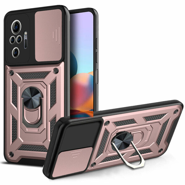 Handyhülle Xiaomi Redmi Note 10 Pro Handy Tasche Hülle Outdoor Silikon Bumper