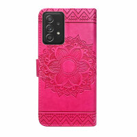 Hülle Für Samsung Galaxy A52 Handy Tasche Handyhülle Wallet Case Flip Cover Etui Pink