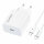 Ladekabel Schnell Ladegerät USB C passt für iPhone 15 Serie Typ-C Kabel, Adapter ( Ladekabel Typ C + Netzteil Adapter )