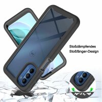 Motorola Moto G31 / G41 Hülle 360 Grad Cover Outdoor Case mit Displayschutzfolie