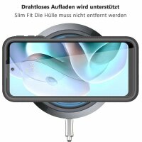 Motorola Moto G31 / G41 Hülle 360 Grad Cover Outdoor Case mit Displayschutzfolie