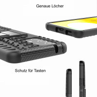 Hülle für Samsung Galaxy A53 5G - Schutzhülle Handyhülle Tasche Bumper  Case TPU Schwarz
