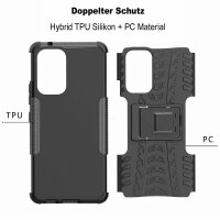 Hülle für Samsung Galaxy A53 5G - Schutzhülle Handyhülle Tasche Bumper  Case TPU Schwarz