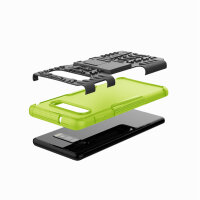 Handy Tasche für Samsung Galaxy Case Panzer Hülle Cover Schutzhülle Etui Bumper Galaxy S10 SM-G973 Grün