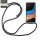 Handykette für Samsung Galaxy Xcover 6 Pro Handyhülle mit Band Hülle mit Kordel Schwarz
