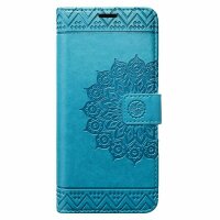 Handy Tasche für ZTE Blade Hülle Schutzhülle Klapphülle Flip Case Schale Etui BF Blau Blade A31