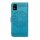 Handy Tasche für ZTE Blade Hülle Schutzhülle Klapphülle Flip Case Schale Etui BF Blau Blade A31