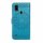 Handy Tasche für ZTE Blade Hülle Schutzhülle Klapphülle Flip Case Schale Etui BF Blau Blade A51