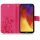 Huawei Handy Tasche Handyhülle Schutz Hülle Blumen Flip Cover Buch Case Etui Huawei Y6 2019 Pink