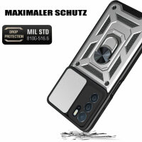 Oppo A16 Handyhülle Handy Tasche Hülle Outdoor Case Back TPU Silikon Bumper