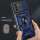 Outdoor Panzer Hülle Nokia G11 G21 Handyhülle mit Slide Kameraschutz Ringhalter Blau