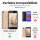 WIKO Handy Tasche Flip Cover Case Buch Klapp Schutz Hülle Etui Wallet Bumper Wiko Lenny 4 Plus Schwarz