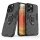 Handyhülle für Apple iPhone 14 Pro Max - Ring Panzer Cover Schwarz