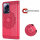 Hülle für Xiaomi 13 Lite Handyhülle Handy Tasche Klapphülle Wallet Case Etui Rot