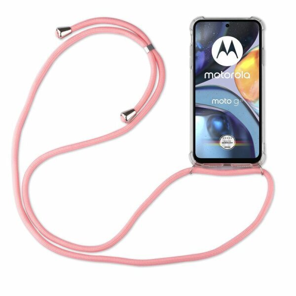 Handykette für Motorola Moto G22 Handyhülle mit Band Schutz Hülle Handy Tasche