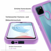 Hülle für Realme C21Y / C25Y, Schutzhülle Handy Tasche Silikon Case Cover Bumper