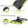 Schutz Hülle Xiaomi Handy Tasche Case Cover Silikon Schale Outdoor Handyhülle BF Xiaomi Redmi 9A Grün