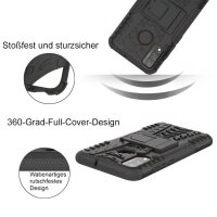 Outdoor Case Panzer Hülle Cover Huawei Handytasche Schutzhülle Handyhülle Handy Schwarz P Smart 2020