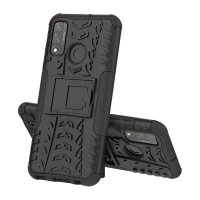Outdoor Case Panzer Hülle Cover Huawei Handytasche Schutzhülle Handyhülle Handy Schwarz P Smart 2020