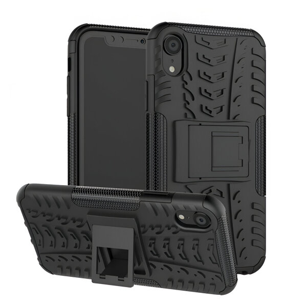 Apple iPhone XR Handy Tasche Case Cover Panzer Hülle Schutzhülle Handyhülle Neu
