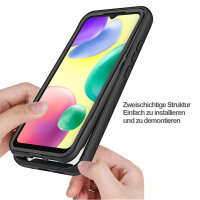 Panzer Hülle Handy Tasche 360 Grad TPU vollschutz mit Integriertem Displayschutz Xiaomi Redmi 9C / 10A