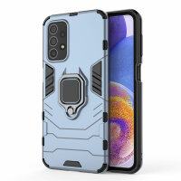 betterfon Ring Case Samsung A23 5G Hülle Handyhülle Stoßfest 360° Drehbarer Ring Türkis