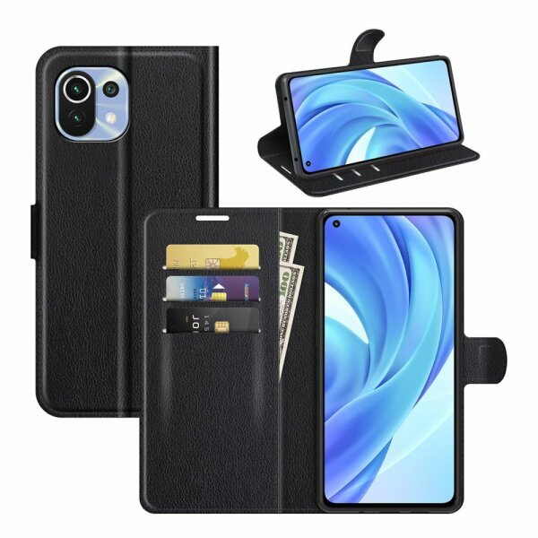 Xiaomi Mi 11 Lite Hülle Handy Tasche Handyhülle Wallet Case Klapptasche Etui Neu
