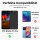 ZTE Handy Tasche Flip Cover Case Buch Klapp Schutz Hülle Etui Wallet Buchtasche ZTE Blade A7 Vita Lila