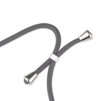 Handykette für Xiaomi Redmi 12 Handyhülle mit Band Case Hülle mit Kordel Hand Grau