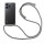 Handykette für Xiaomi Redmi 12 Handyhülle mit Band Case Hülle mit Kordel Hand Grau