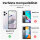 Handykette für Xiaomi Redmi 12 Handyhülle mit Band Case Hülle mit Kordel Hand Grau