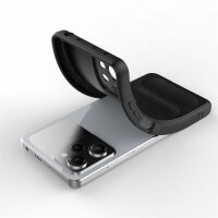 Hülle für Xiaomi Handyhülle Outdoor Case Handy Tasche Silikon Back Cover Bumper Schwarz Poco X5 Pro / Redmi Note 12 Pro 5G