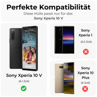 Handy Tasche Sony Xperia 10 V Hülle Handyhülle...