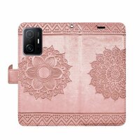 Handy Tasche Xiaomi 11T / 11T Pro Schutzhülle Book Case Flip Cover Etui Hülle BF Rosegold
