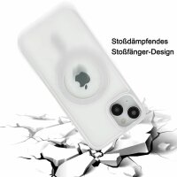 Handyhülle für Apple iPhone 14 Pro – Magnet Case Weiß