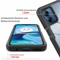 Motorola Moto G14 Hülle 360 Grad Handyhülle mit Integriertem Displayschutz