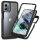 Motorola Moto G14 Hülle 360 Grad Handyhülle mit Integriertem Displayschutz