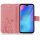 Huawei Handy Tasche Handyhülle Schutz Hülle Blumen Flip Cover Buch Case Etui Huawei P30 Lite Rosa