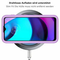 Hülle für Motorola Moto E20 / E30 / E40, Handy Tasche Silikon Case Cover Bumper