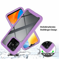 Hülle für Xiaomi Redmi 10C, Handyhülle Cover 2-teilig TPU Body Bumper Case