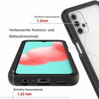 Handyhülle für Samsung Galaxy A32 5G – 360° Panzer Case mit Displayschutz