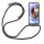 Handykette für Motorola Moto G31 / G41 Handyhülle mit Band Hülle mit Kordel  Schwarz